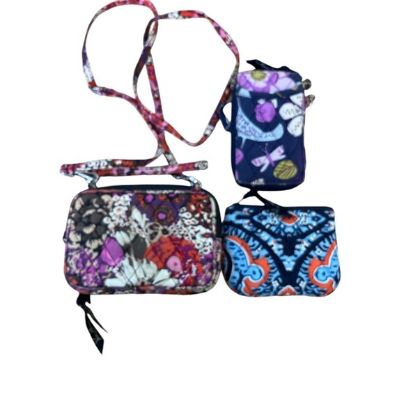 Vera Bradley Crossbody & Wristlet Wallet Trio Set - Picture 3 of 5